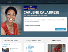 Tablet Screenshot of carlenecalabrese.com